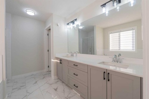 15 Midgrove Drive Sw, Airdrie, AB - Indoor Photo Showing Bathroom