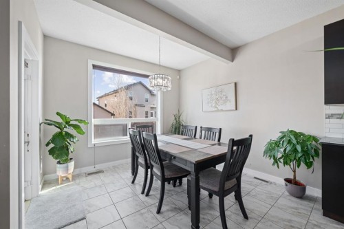 514 Skyview Ranch Way Ne, Calgary, AB - Indoor Photo Showing Dining Room