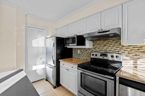 1523 11 Street Sw, Calgary, AB - Indoor Photo Showing Kitchen With Stainless Steel Kitchen