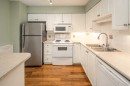 1805-650 10 Street Sw, Calgary, AB  - Indoor Photo Showing Kitchen With Double Sink 