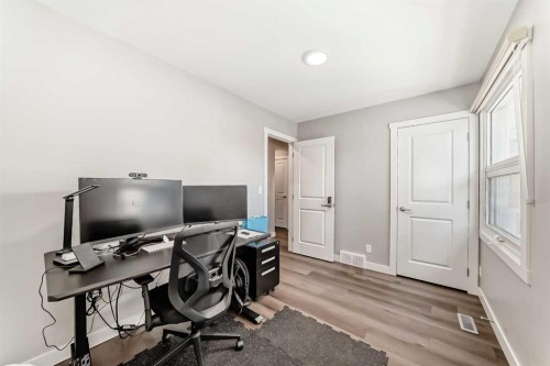 9816 Palistone Road Sw, Calgary, AB - Indoor Photo Showing Office