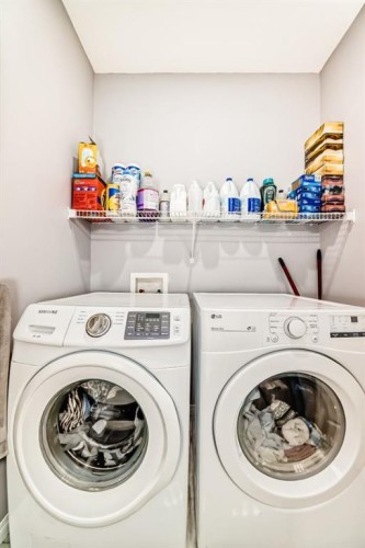 216 Saddlecrest Way Ne, Calgary, AB - Indoor Photo Showing Laundry Room