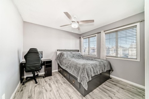 216 Saddlecrest Way Ne, Calgary, AB - Indoor Photo Showing Bedroom