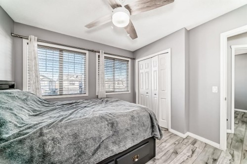 216 Saddlecrest Way Ne, Calgary, AB - Indoor Photo Showing Bedroom