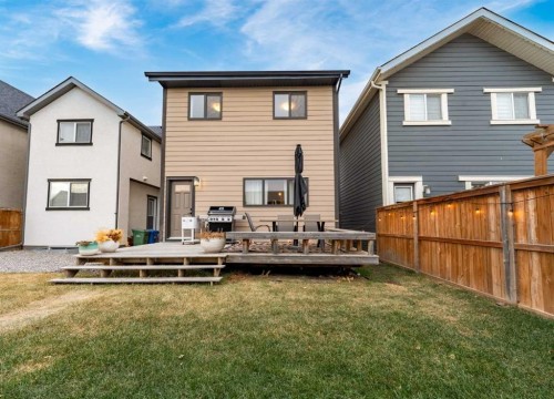 108 Masters Heights Se, Calgary, AB - Outdoor With Deck Patio Veranda With Exterior