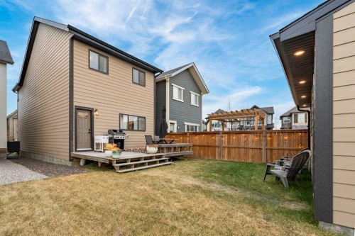108 Masters Heights Se, Calgary, AB - Outdoor With Deck Patio Veranda With Exterior