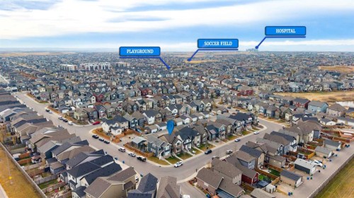 108 Masters Heights Se, Calgary, AB - Outdoor With View