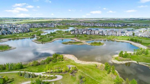 108 Masters Heights Se, Calgary, AB - Outdoor With Body Of Water With View