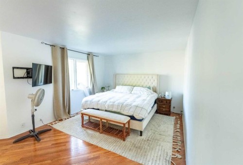 33 Sundown Close Se, Calgary, AB - Indoor Photo Showing Bedroom