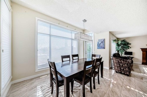 41 Covette Bay Ne, Calgary, AB - Indoor Photo Showing Dining Room