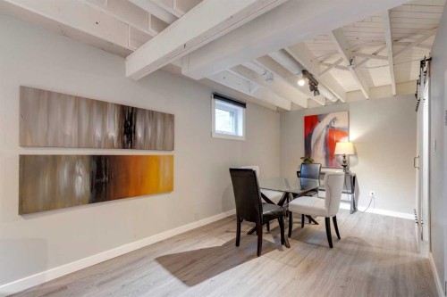 4023 Varmoor Road Nw, Calgary, AB - Indoor Photo Showing Dining Room
