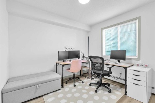 2214-175 Panatella Hill Nw, Calgary, AB - Indoor Photo Showing Office