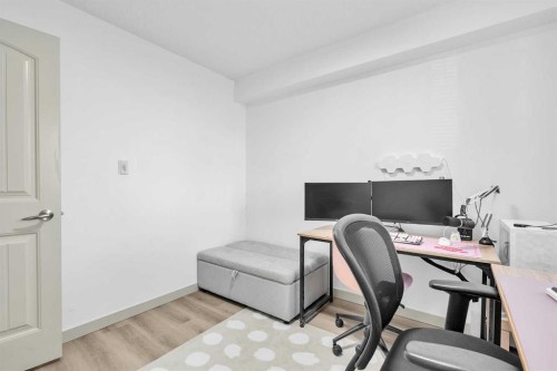 2214-175 Panatella Hill Nw, Calgary, AB - Indoor Photo Showing Office