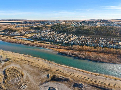 85 Quartz Crescent, Cochrane, AB - Outdoor With Body Of Water With View