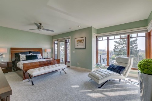 954 Drury Avenue Ne, Calgary, AB - Indoor Photo Showing Bedroom