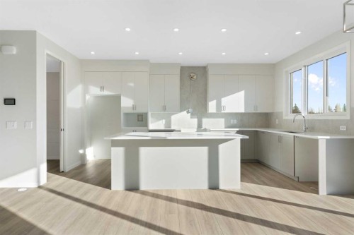 218 West Grove Lane Sw, Calgary, AB - Indoor Photo Showing Kitchen