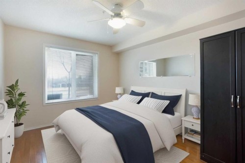 2107-5200 44 Avenue Ne, Calgary, AB - Indoor Photo Showing Bedroom