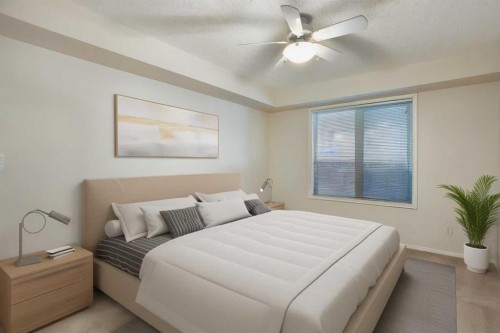 2107-5200 44 Avenue Ne, Calgary, AB - Indoor Photo Showing Bedroom