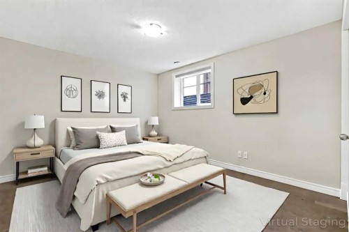 182 Cranarch Place Se, Calgary, AB - Indoor Photo Showing Bedroom