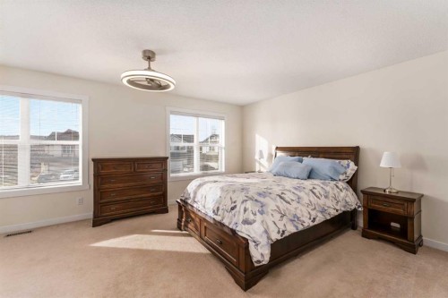 38 Evansbrooke Manor Nw, Calgary, AB - Indoor Photo Showing Bedroom