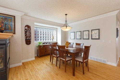 53 Prominence Path Sw, Calgary, AB - Indoor Photo Showing Dining Room