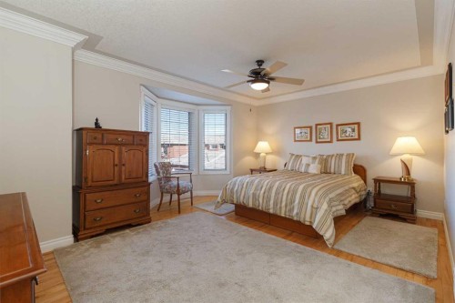 53 Prominence Path Sw, Calgary, AB - Indoor Photo Showing Bedroom