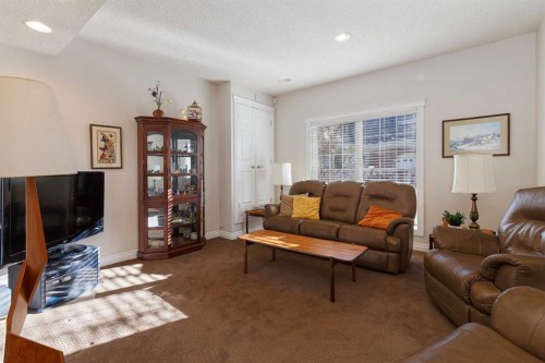 53 Prominence Path Sw, Calgary, AB - Indoor Photo Showing Living Room