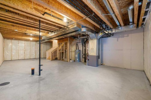 64 Creekside Boulevard Sw, Calgary, AB - Indoor Photo Showing Basement