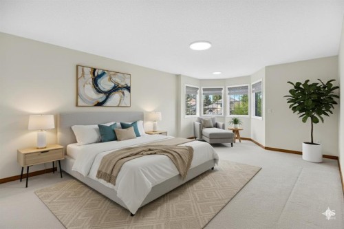 159 Hampshire Grove Nw, Calgary, AB - Indoor Photo Showing Bedroom