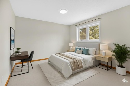 159 Hampshire Grove Nw, Calgary, AB - Indoor Photo Showing Bedroom