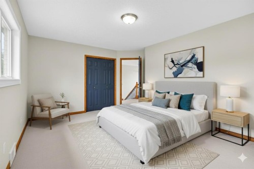 159 Hampshire Grove Nw, Calgary, AB - Indoor Photo Showing Bedroom