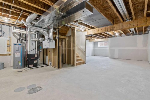 155 Belvedere Crescent Se, Calgary, AB - Indoor Photo Showing Basement