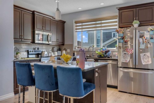 505 Redstone Drive Ne, Calgary, AB - Indoor Photo Showing Kitchen