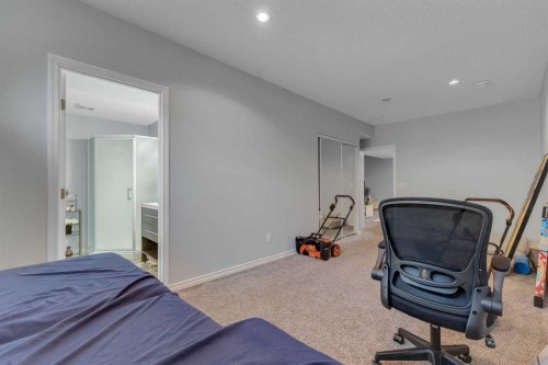 505 Redstone Drive Ne, Calgary, AB - Indoor Photo Showing Bedroom