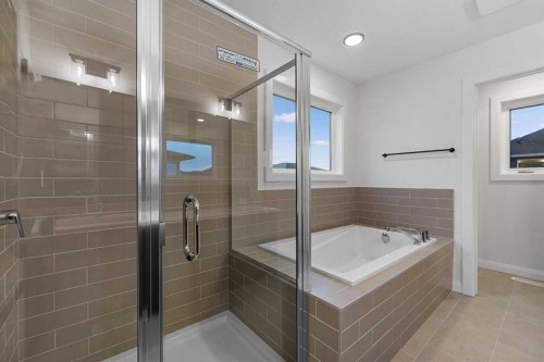 72 Dawson Wharf Mount, Chestermere, AB - Indoor Photo Showing Bathroom