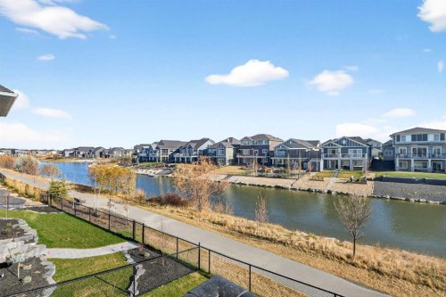 1642 Baywater Street Sw, Airdrie, AB - Outdoor With Body Of Water With View