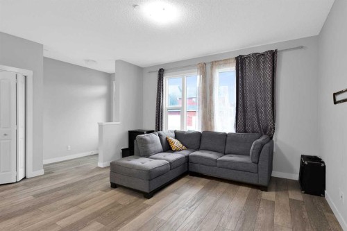 349 Calhoun Common Ne, Calgary, AB - Indoor Photo Showing Living Room