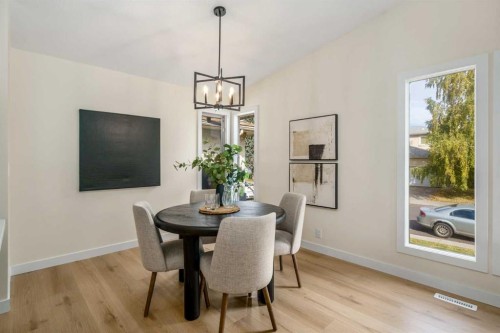 204 Mckerrell Way Se, Calgary, AB - Indoor Photo Showing Dining Room
