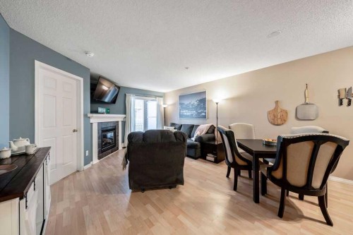 117-260 Shawville Way Se, Calgary, AB - Indoor With Fireplace