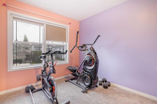 130 Morningside Point Sw, Airdrie, AB - Indoor Photo Showing Gym Room