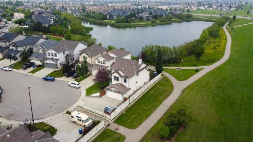 130 Morningside Point Sw, Airdrie, AB - Outdoor With Body Of Water With View