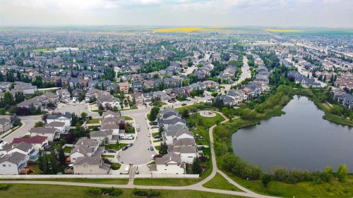 130 Morningside Point Sw, Airdrie, AB - Outdoor With Body Of Water With View