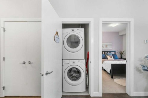 109-20 Sage Hill Terrace Nw, Calgary, AB - Indoor Photo Showing Laundry Room