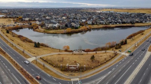 324-117 Copperpond Common Se, Calgary, AB - Outdoor With Body Of Water With View