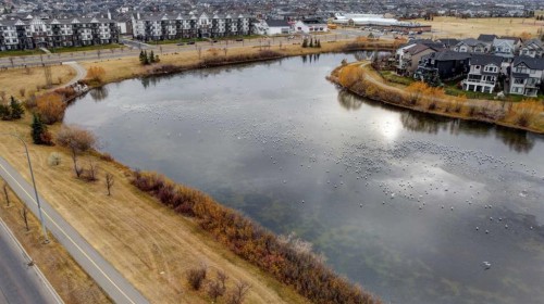 324-117 Copperpond Common Se, Calgary, AB - Outdoor With Body Of Water With View