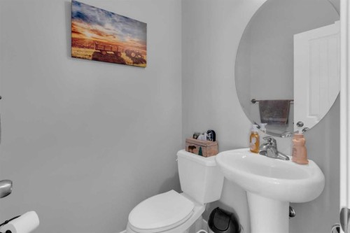 82 Fireside Cove, Cochrane, AB - Indoor Photo Showing Bathroom
