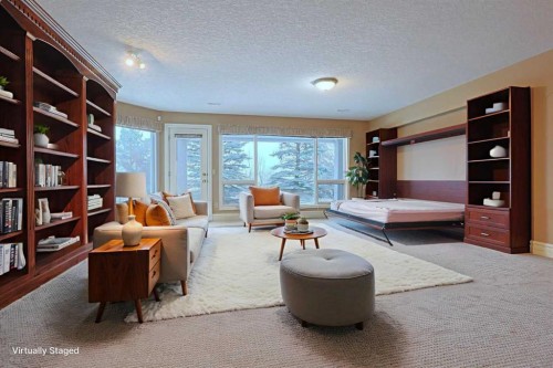 4536 Hamptons Way Nw, Calgary, AB - Indoor Photo Showing Living Room