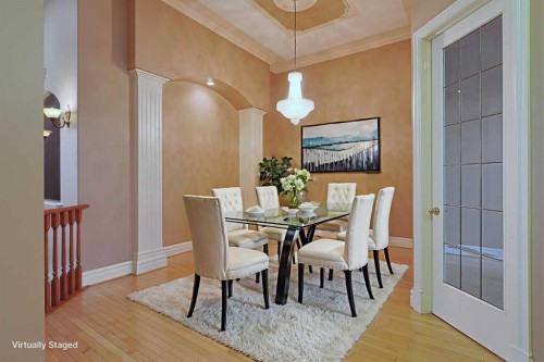 4536 Hamptons Way Nw, Calgary, AB - Indoor Photo Showing Dining Room