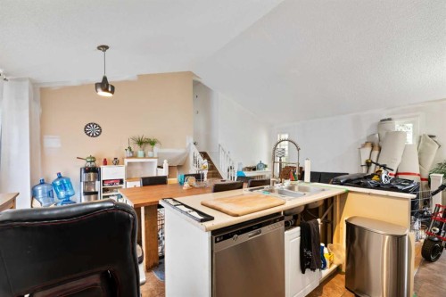 132 Mt Apex Green Se, Calgary, AB - Indoor Photo Showing Kitchen With Double Sink