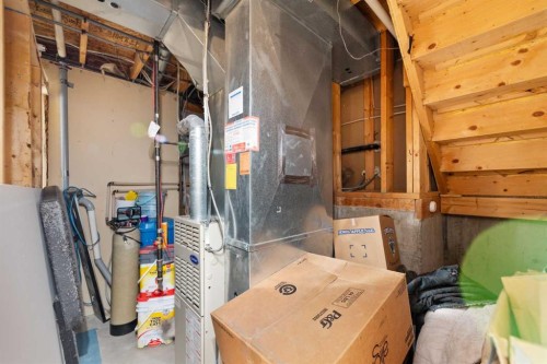 132 Mt Apex Green Se, Calgary, AB - Indoor Photo Showing Basement